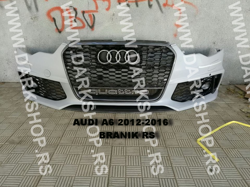 AUDI A6 OD 2012-2016 RS BRANIK KOMPLET+ZADNJI DIFUZOR